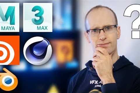 What is the BEST 3D Software? Maya vs 3dsMax vs Cinema 4D vs Houdini vs Blender