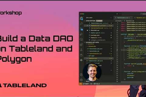 Build a Data DAO using Polygon and Tableland