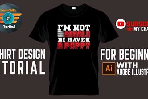 Dog Typography T-Shirt Design | Custom Typography T-Shirt Design Tutorial part-3