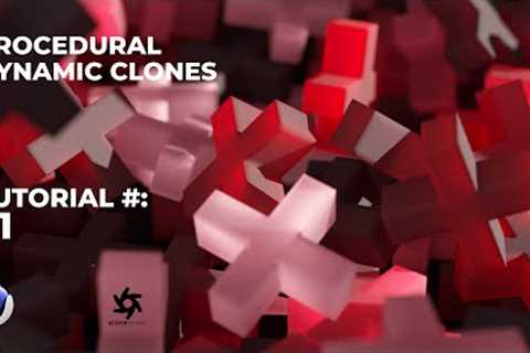 Procedural Dynamic Clones - Cinema 4D & Octane Tutorial