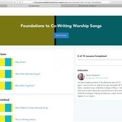 Foundations to Co-Writing Worship Songs » 00 Course Overview | #worship #co-writing #songwriting