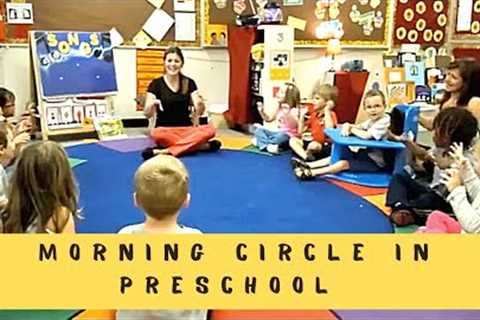 Morning Circle at Preschool