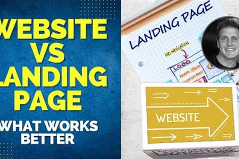 Website Vs Landing Page | Where You Should Run Your Google Ads Traffic