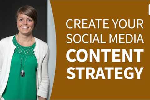 Content Marketing Tutorial - Social media content strategy