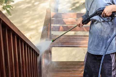 Can you soft wash a house with a pressure washer?