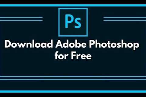 How To Download Adobe Photoshop For FREE | Crack