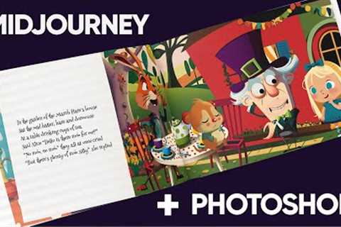 Create a Children''s Book - In depth Tutorial using Midjourney and Photoshop