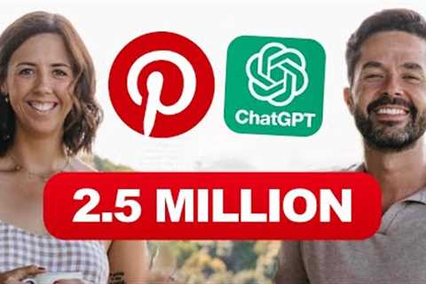 How to Grow on Pinterest FAST with ChatGPT | Small Business Pinterest Marketing Strategy 📈 ✨