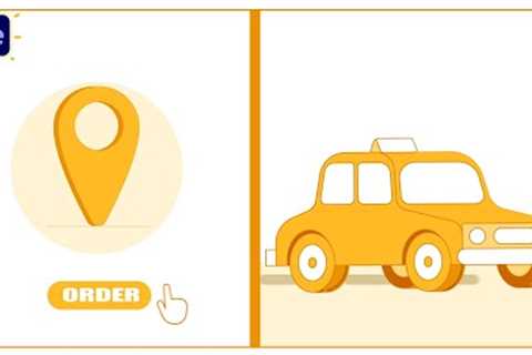 Mobile Taxi App Animation in After Effects Tutorials