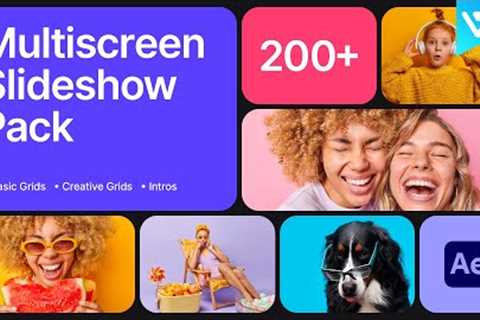 Multiscreen Slideshow Pack - After Effects Tutorials