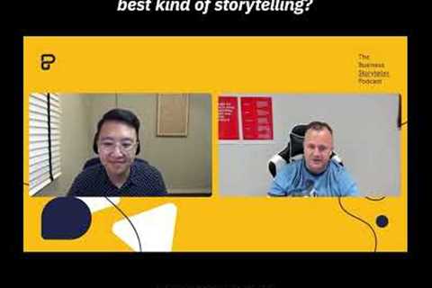 How is curiosity the best kind of #storytelling? 🧐 #shorts | The Business Storyteller Podcast