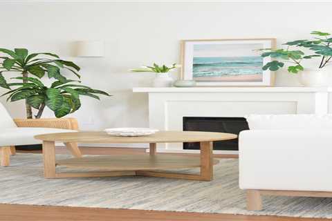 Pale Wood Coffee Tables Under $600