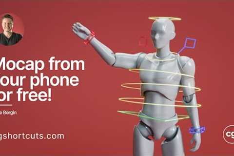 Mocap from your Phone for FREE - AI-based motion capture technology