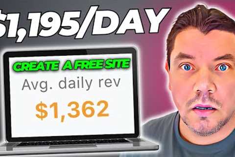 I Used A.I To Create a FREE Affiliate Marketing Website That Makes $1,195 Again and Again