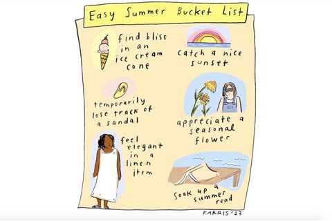 Easy Summer Bucket List