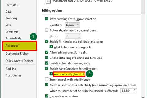 Excel Flash Fill