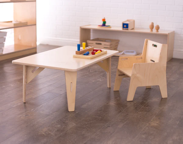 Montessori Chair And Table