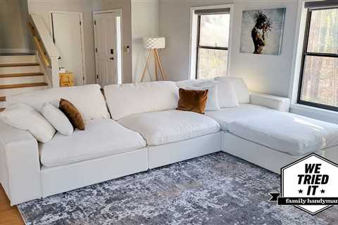 We Tried a 7th Avenue Sectional, and It’s a RH Cloud Couch Dupe for Less