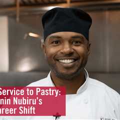 From Military Service to Pastry: Escoffier’s Trenin Nubiru’s Unexpected Career Shift
