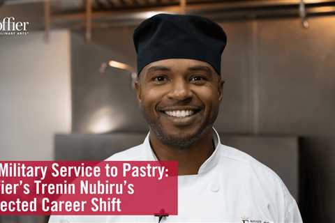 From Military Service to Pastry: Escoffier’s Trenin Nubiru’s Unexpected Career Shift