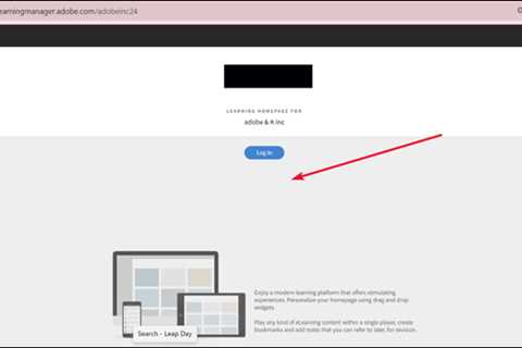 How to add an image to replace the grey section of learner login page?