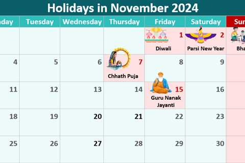 Holidays in November 2024