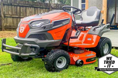 We Tested the Husqvarna TS 242XD, and This Riding Lawn Mower Offers Speed, Power and Fun