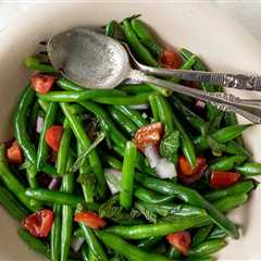 Green Bean Salad with Mint