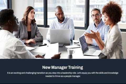 New Manager Training