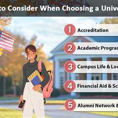 How to Choose a University in USA?