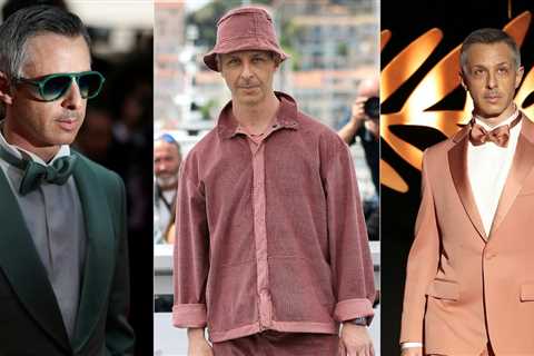 Jeremy Strong brings male power-dressing to Cannes