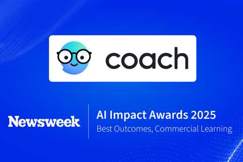 Coursera Coach Wins Newsweek AI Impact Award for Outcomes in Commercial Learning