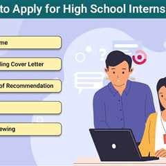 High School Internships