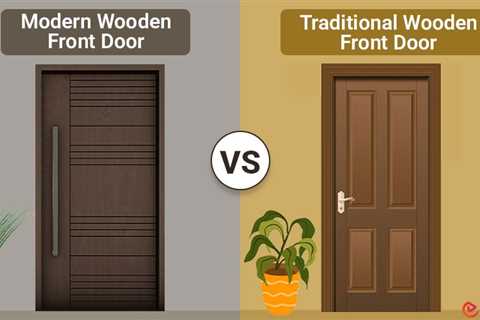 Modern vs Traditional Wooden Front Door