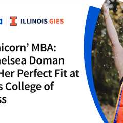 The ‘Unicorn’ MBA: How Chelsea Doman Found Her Perfect Fit at the Gies College of Business