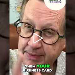 Ditch Business Cards: How a Book Instantly Boosts Credibility! #shorts