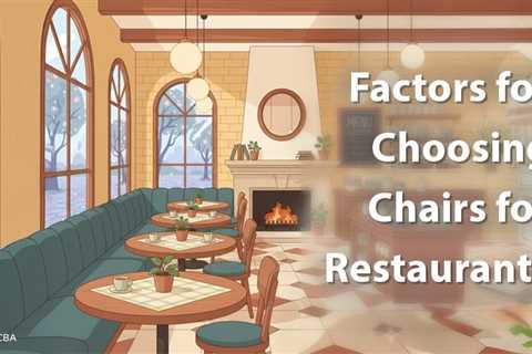 Choosing Chairs for Restaurants