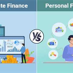 Corporate Finance vs Personal Finance