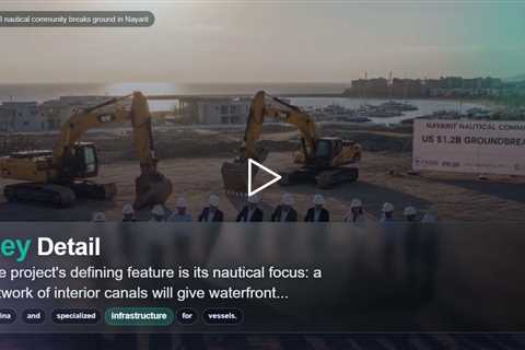 US $1.2B nautical community breaks ground in Nayarit