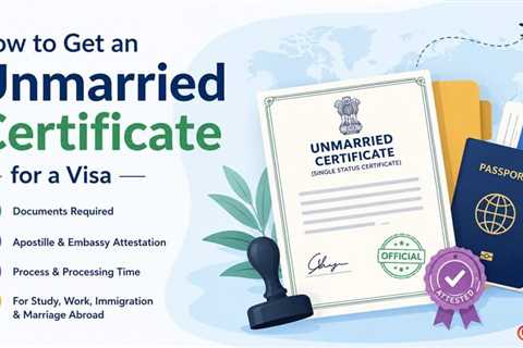 How to Get an Unmarried Certificate for a Visa?