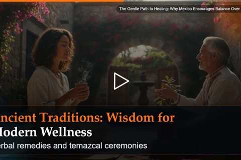 The Gentle Path to Healing: Why Mexico Encourages Balance Over Burnout
