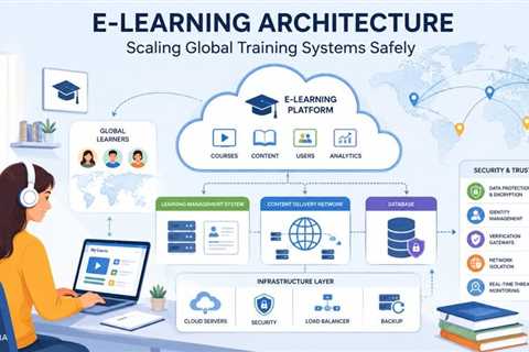 The Infrastructure of E-Learning Architecture: Scaling Global Training Systems Safely