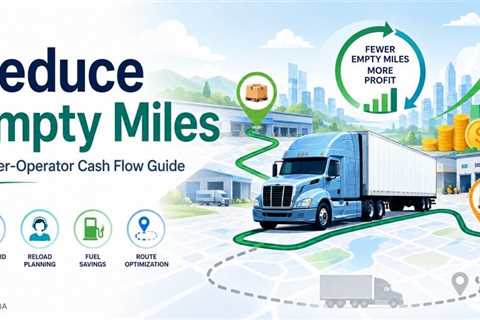 How Owner-Operators Can Reduce Empty Miles and Protect Cash Flow?