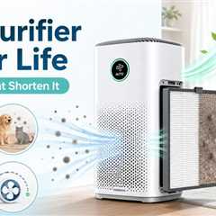 Small Habits That Shorten Your Air Purifier Filter Life